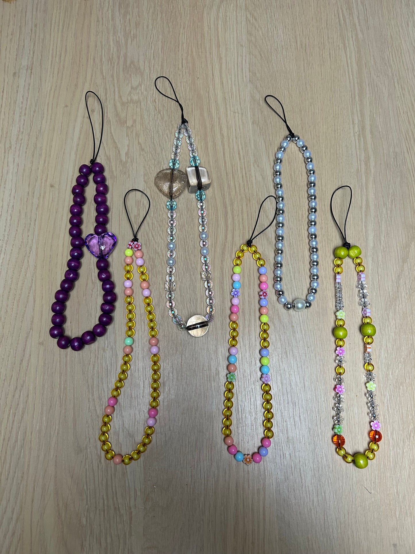 3. Beaded Phone Strap